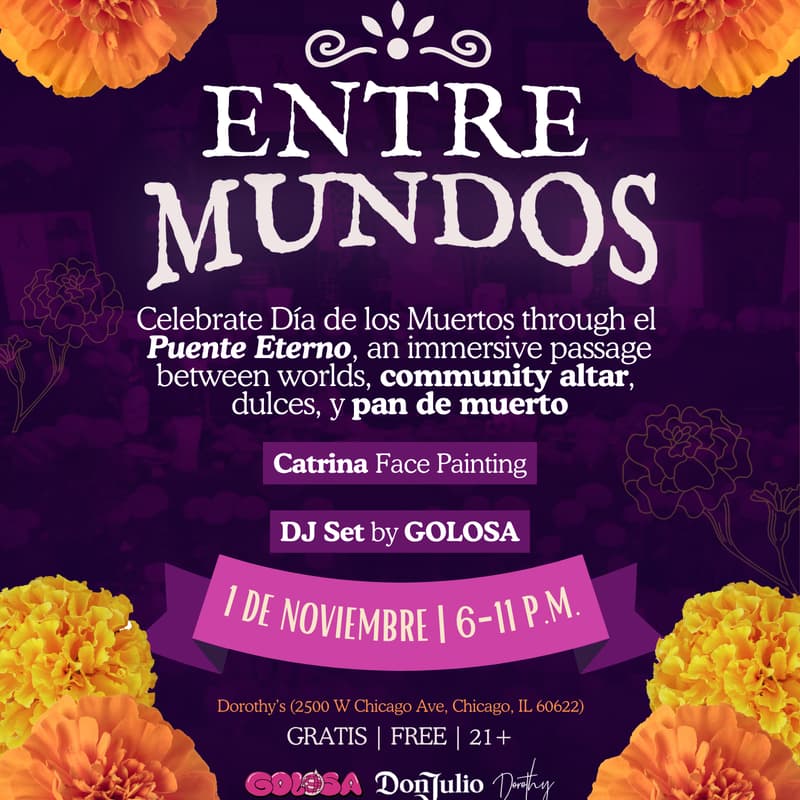 Cover Image for Entre Mundos: Día de los Muertos 🕯️