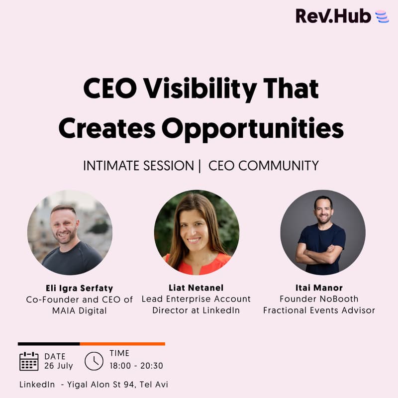 Cover Image for CEO Visibility That Creates Opportunities