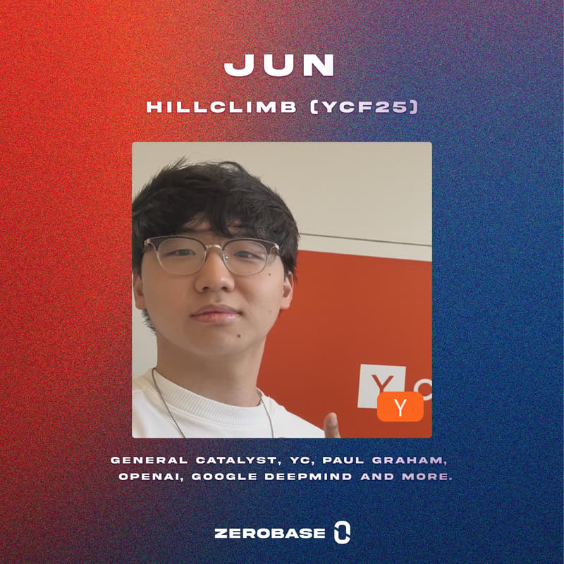 Cover Image for [zerobase] jun @ hillclimb(YCF25)