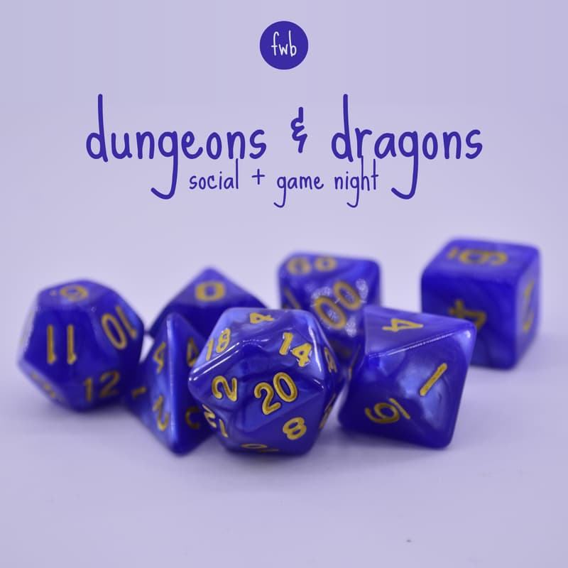 Cover Image for Dungeons & Dragons: Social & Game Night