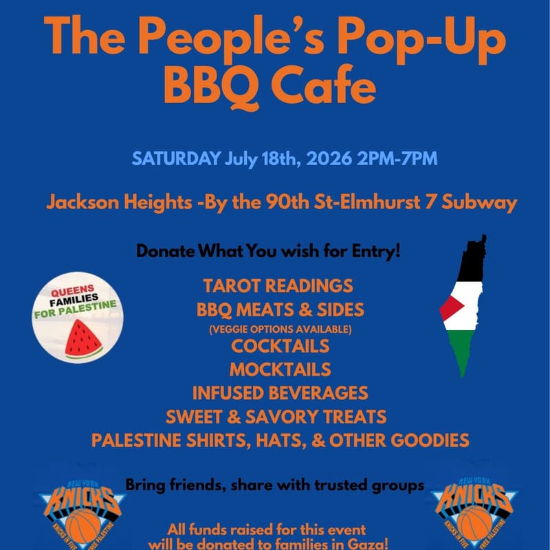 Cover Image for The People's Pop-Up BBQ Cafe - Astoria