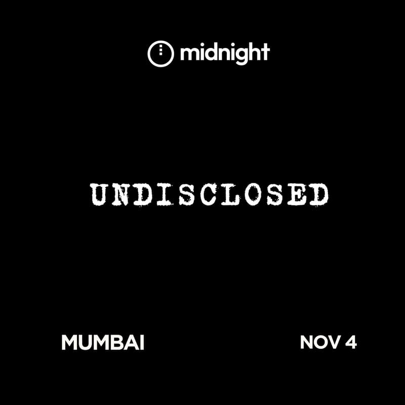 Cover Image for UNDISCLOSED : MUMBAI