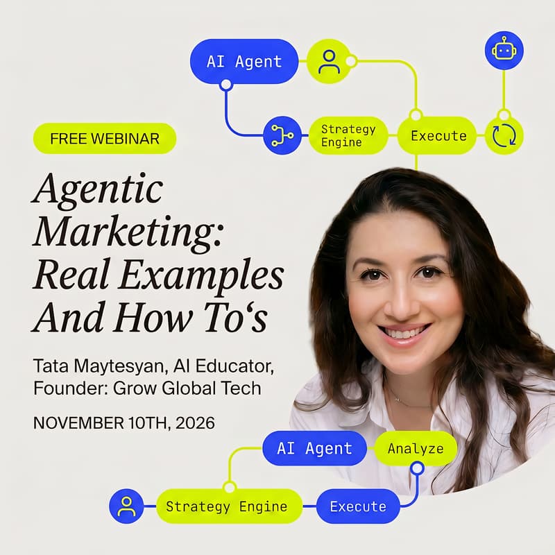 Cover Image for Agentic Marketing: Real Examples And How To‘s
