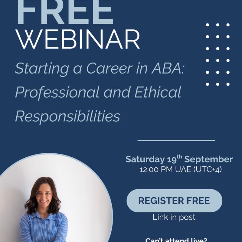 Cover Image for Starting a Career in ABA: Professional and Ethical Responsibilities