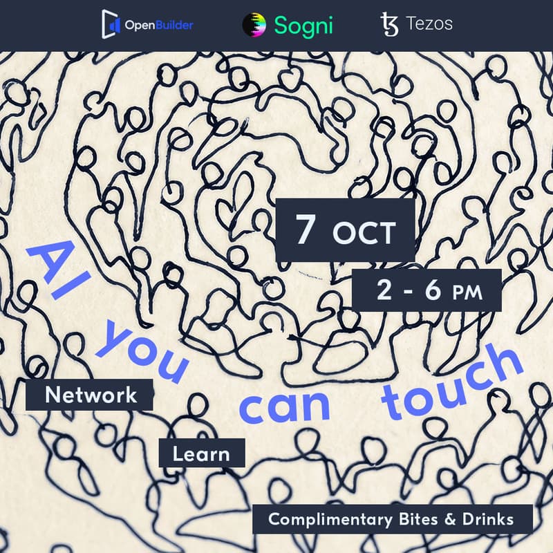 AI You Can Touch by OpenBuilder, Sogni and TZ APAC