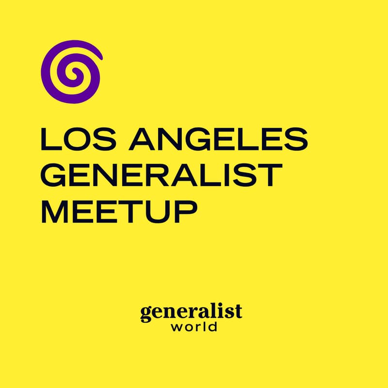 Cover Image for International Generalist Day — Los Angeles