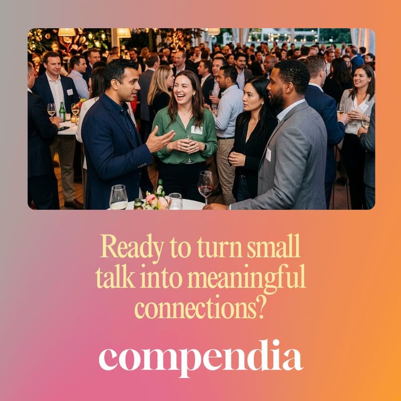 Cover Image for Ready to turn small talk into meaningful connections?