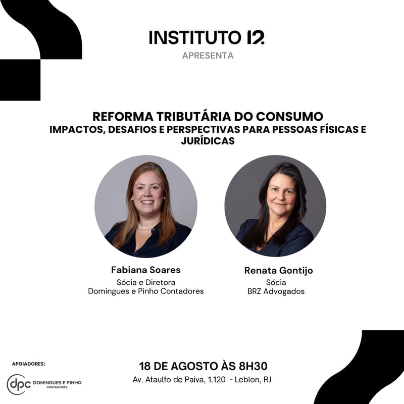 Cover Image for Reforma Tributária do Consumo: Impactos, desafios e perspectivas para pessoas físicas e jurídicas
