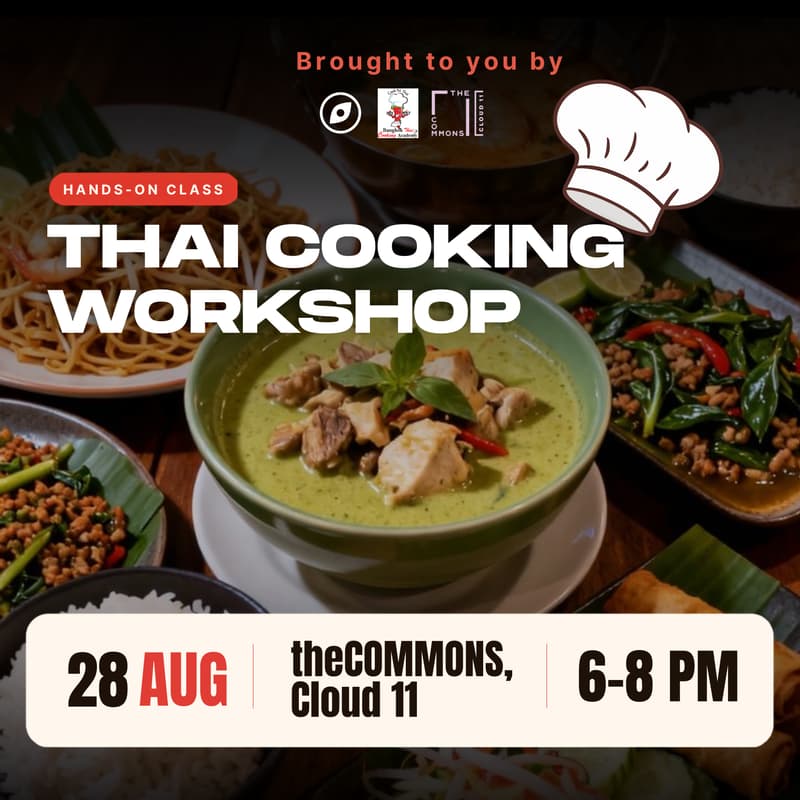 Cover Image for Thai Cooking Workshop — Experience the Authenticity