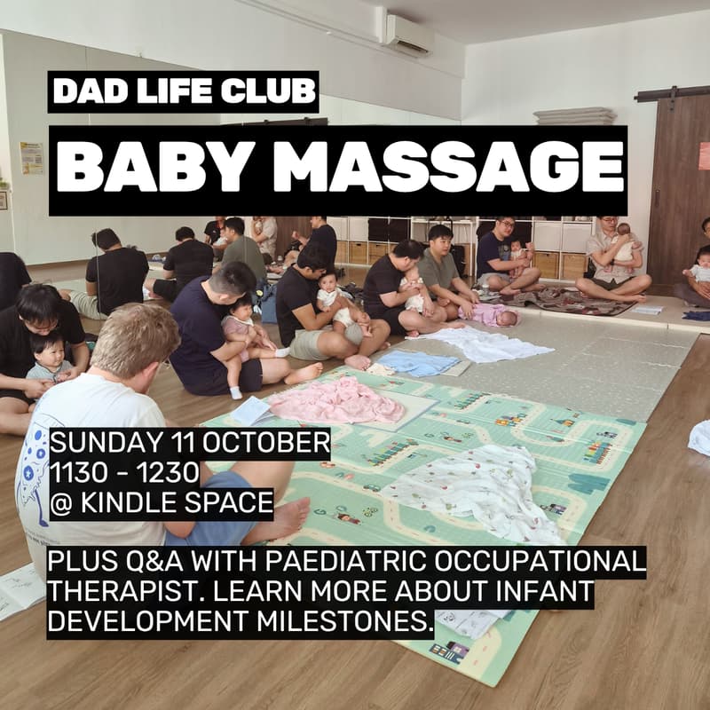Cover Image for BABY MASSAGE + Q&A with Paediatric OT