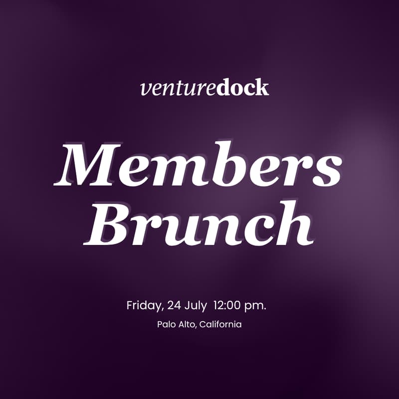Cover Image for Venture Dock Members Brunch: Community Gathering & What's Next