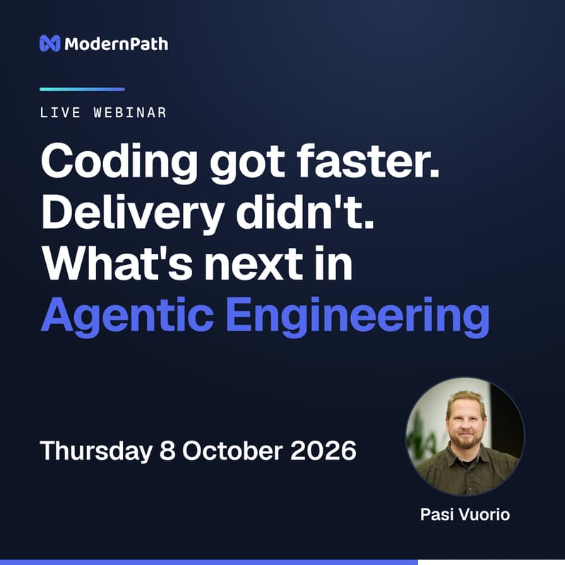 Cover Image for Coding got faster. Delivery didn't. What happens next in Agentic engineering