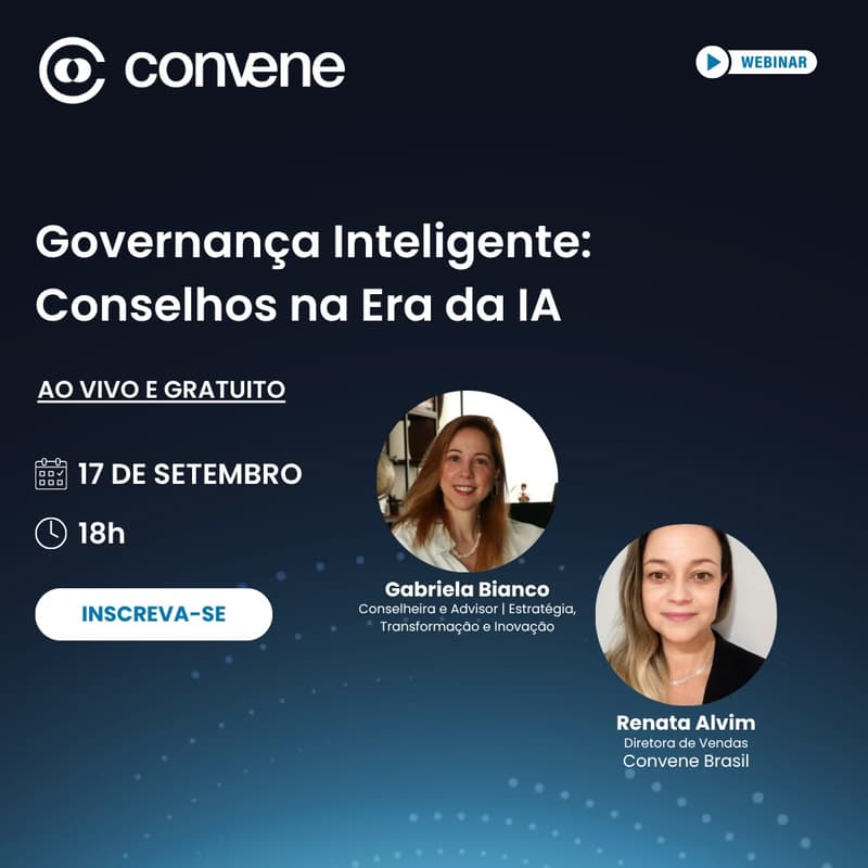 Cover Image for Governança inteligente: Conselhos na era da IA | Novas possibilidades, decisões e responsabilidades