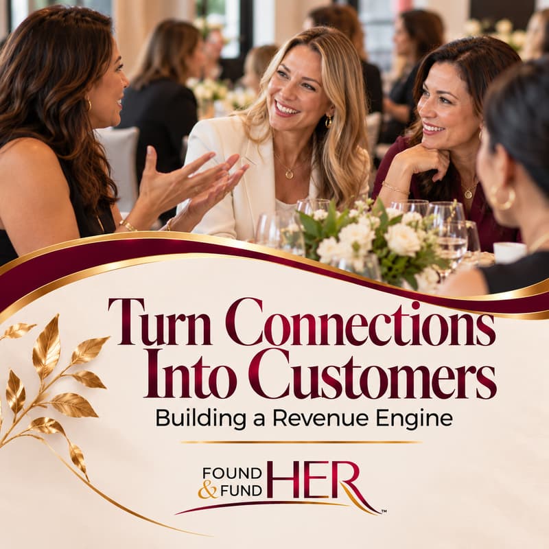 Cover Image for Turn Connections Into Customers | FoundHER & FundHER Lunch: Los Angeles