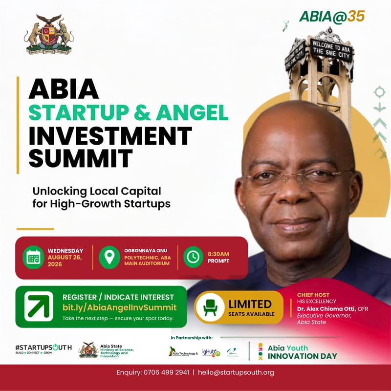 Cover Image for Abia Startup & Angel Investment Summit