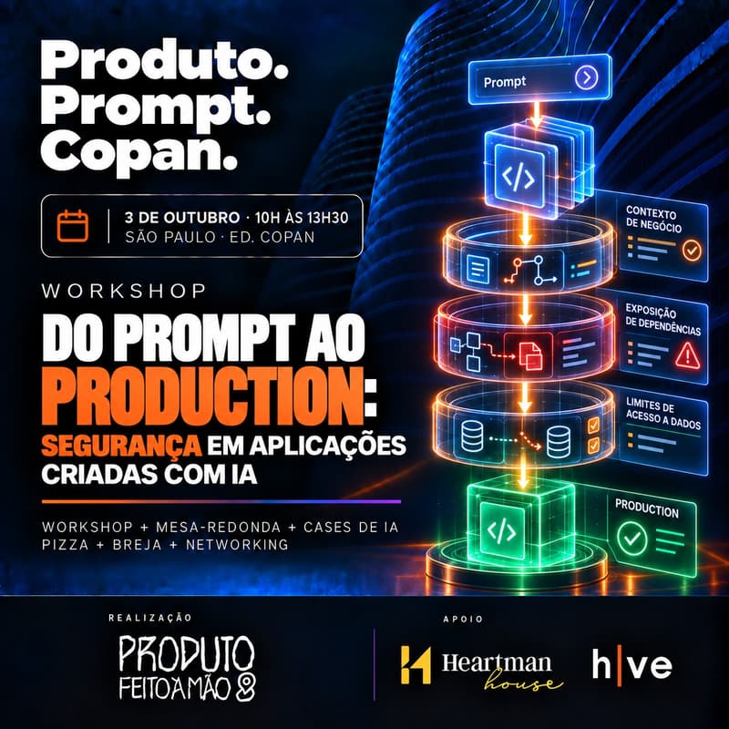 Cover Image for Do Prompt ao Production: Segurança em Aplicações Criadas com IA