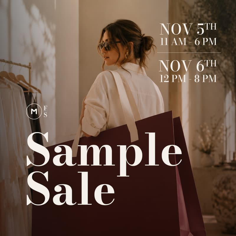 Cover Image for Sample Sale