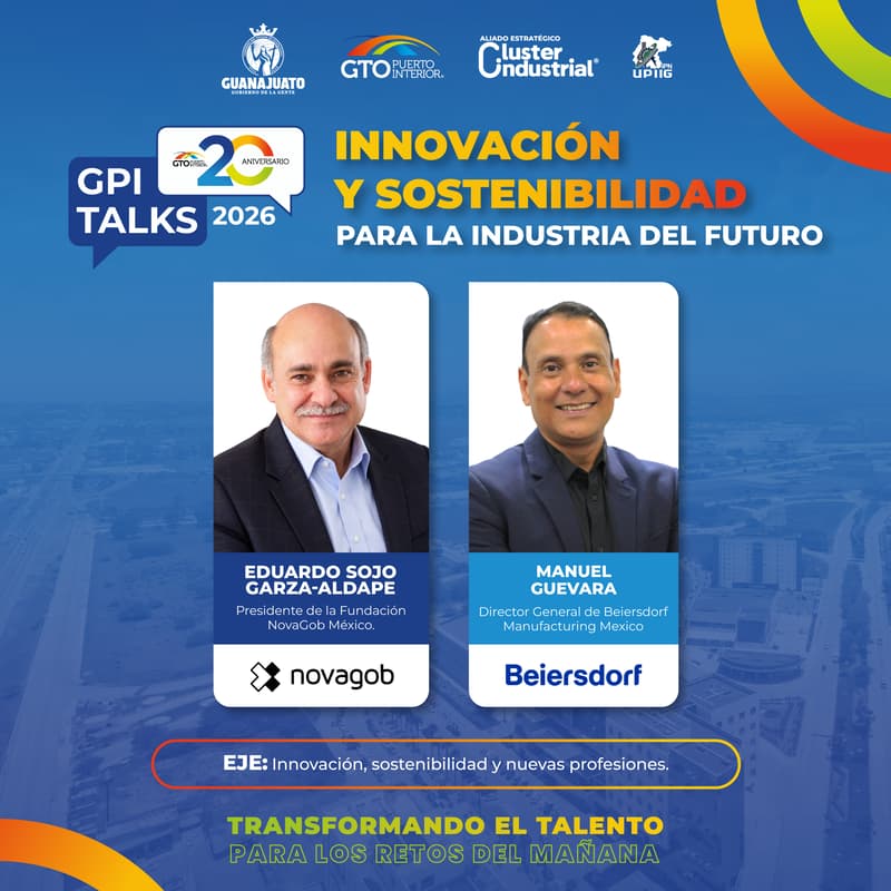 Cover Image for GPI TALKS 2026 #4 | Innovación y sostenibilidad para la industria del futuro | UPIIG - IPN