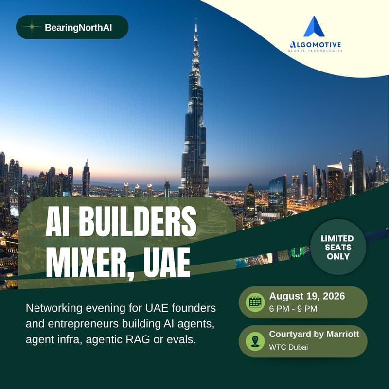 Cover Image for AI Builders Mixer, UAE