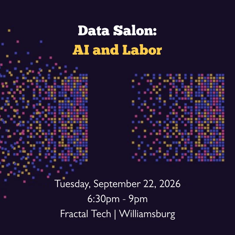 Cover Image for Data Salon: AI and Labor
