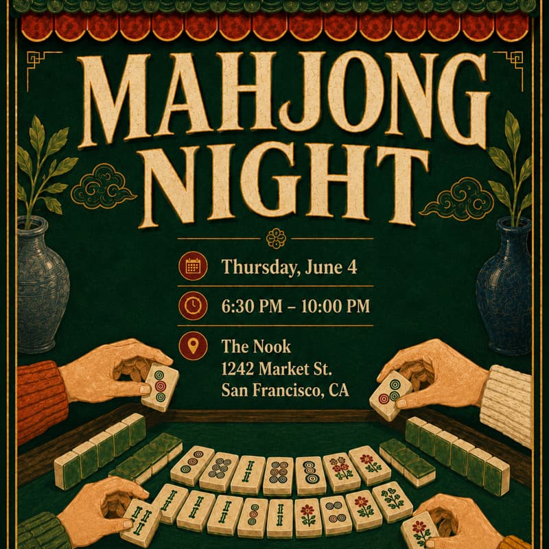 Cover Image for Mahjong Night