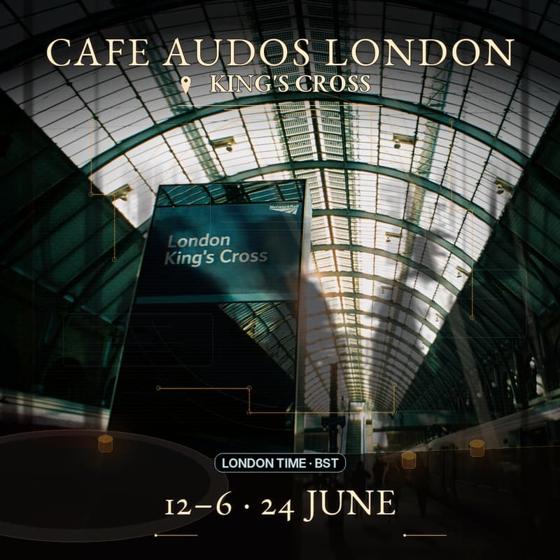 Cover Image for Cafe Audos London - get $100 in credits and go from an idea to business in less than one 1 hour
