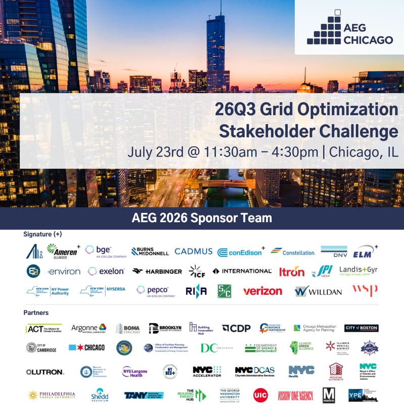 Cover Image for AEG Chicago 26Q3 Grid Optimization Stakeholder Challenge