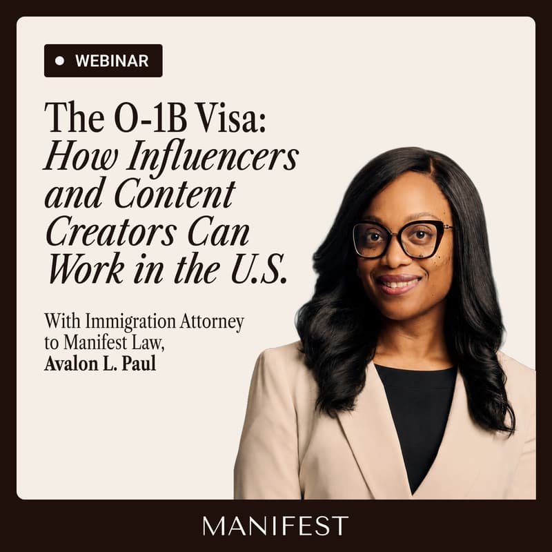 Cover Image for The O-1B Visa: How Influencers and Content Creators Can Work in the U.S.