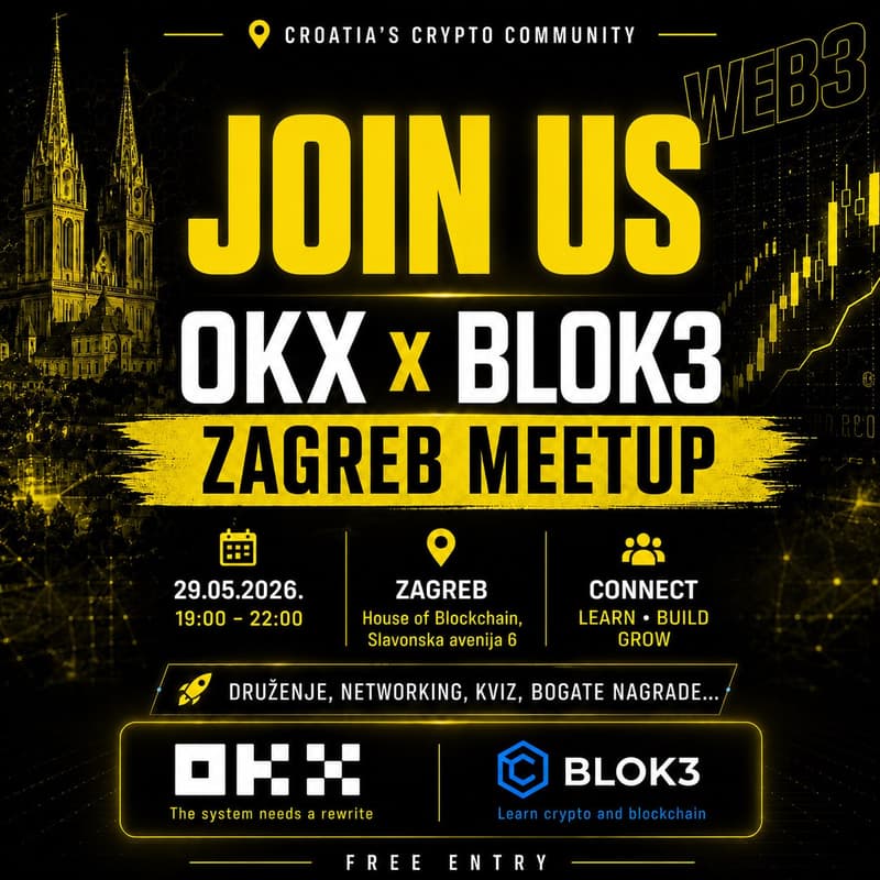 Cover Image for OKX x Blok3 Zagreb Meetup