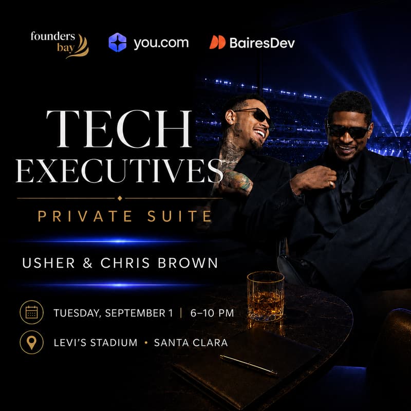 Cover Image for Tech Executives Meetup: Usher & Chris Brown Live @ Private Suite at Levi Stadium