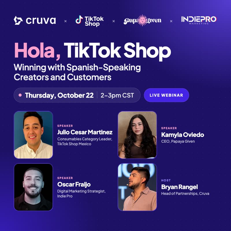 Cover Image for Hola, TikTok Shop: Winning with Spanish-Speaking Creators and Customers