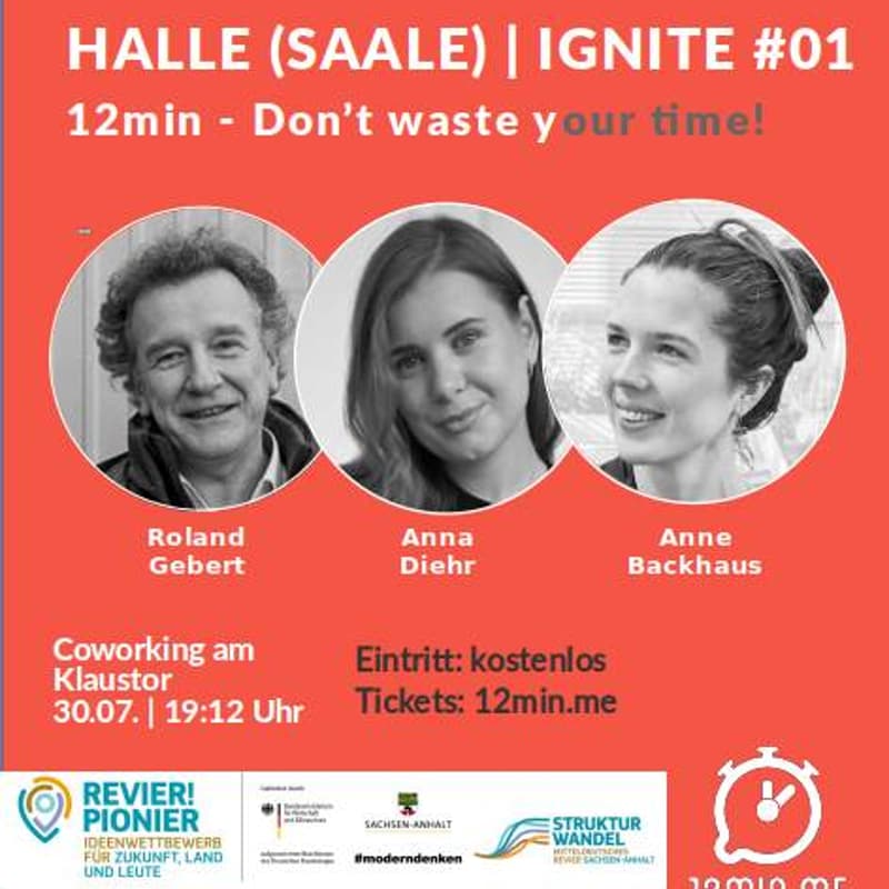 Cover Image for 12MIN.ME | HALLE (SAALE) | IGNITE đ„ #01