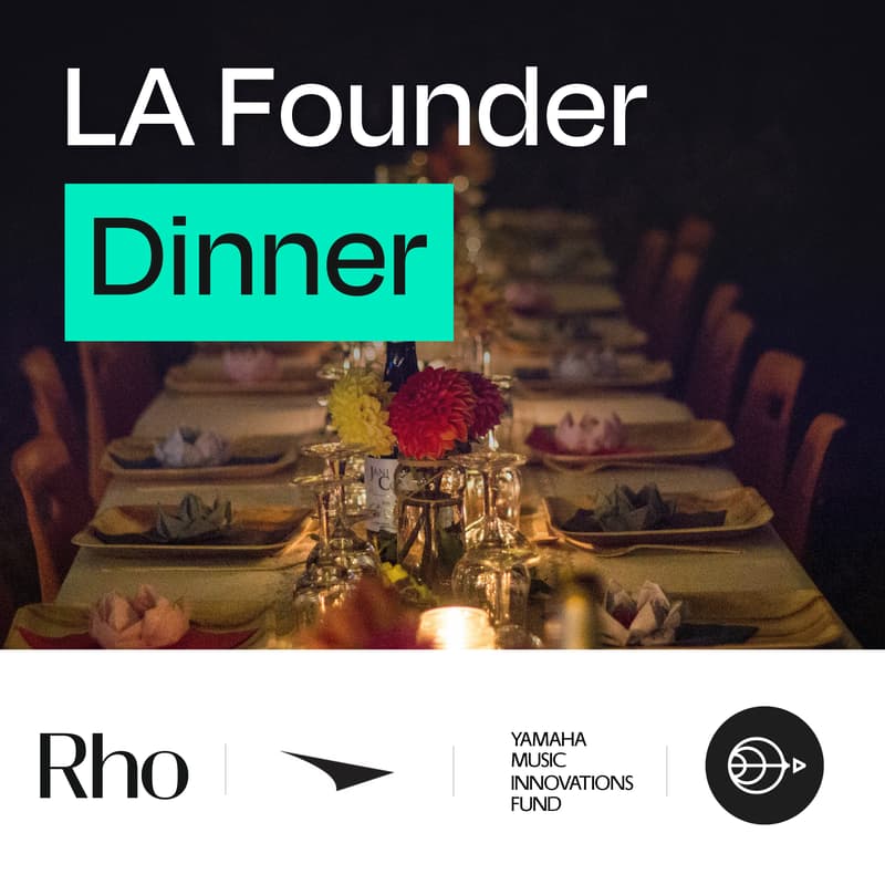 Cover Image for C^3 Dinner Series: Consumer, Creator, Culture | Will Ventures x Yamaha x Slow x Rho