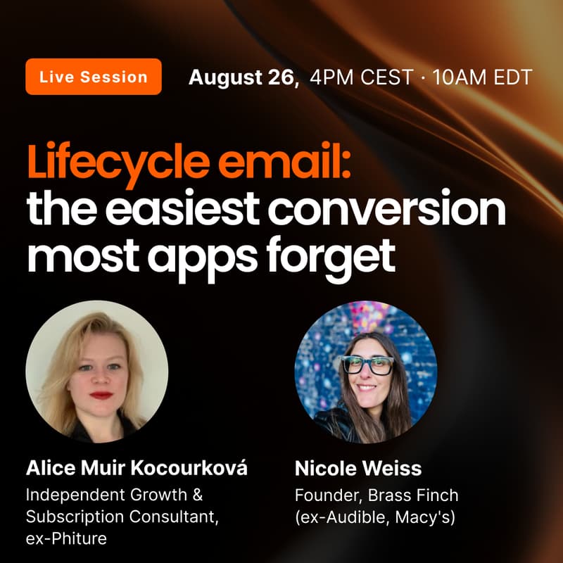 Cover Image for Lifecycle email: the easiest conversion most apps forget