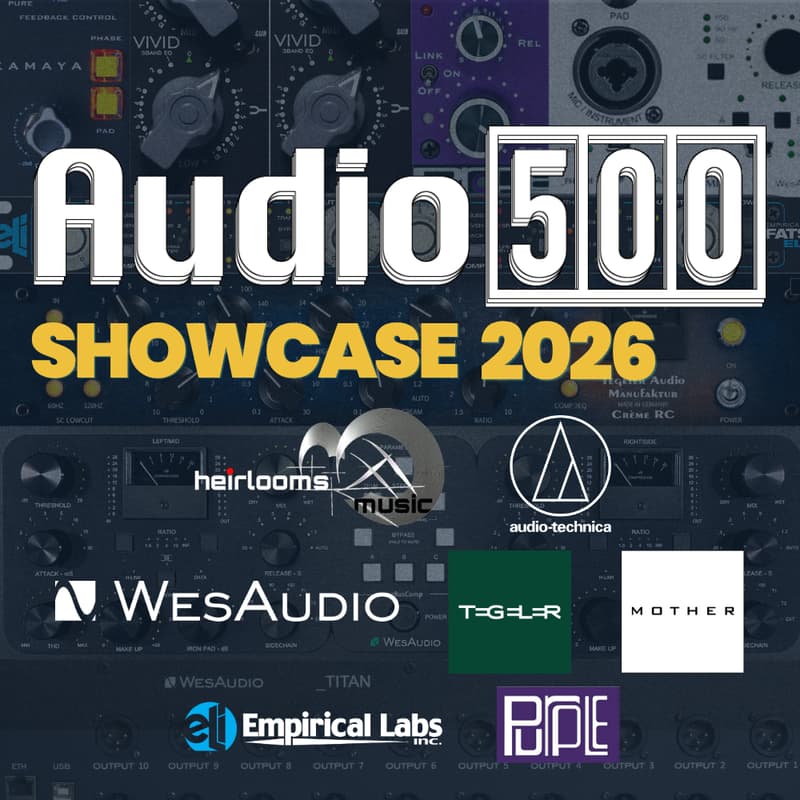Cover Image for Audio500 Product Showcase 2026