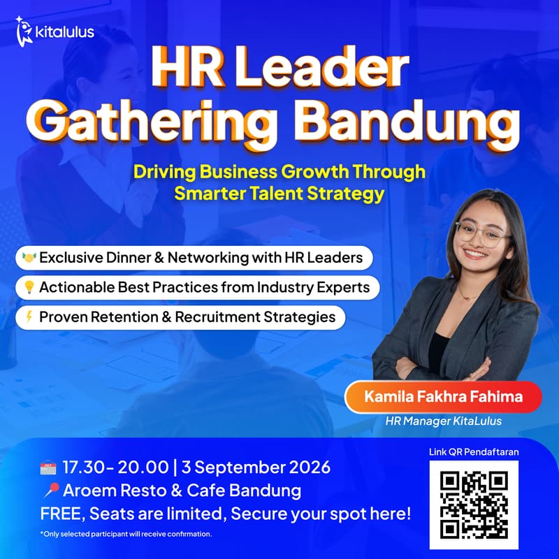 Cover Image for HR Leader Gathering Bandung: Driving Business Growth Through Smarter Talent Strategy