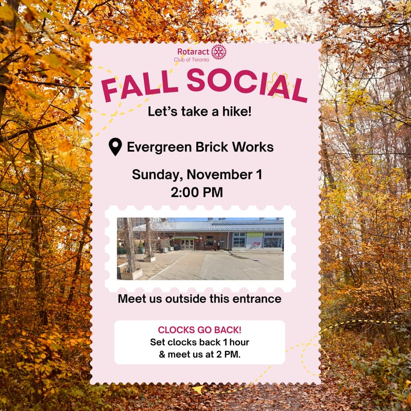 Cover Image for Fall Social: Let's Take a Hike!
