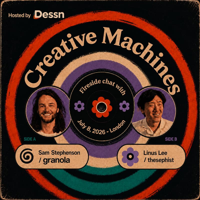 Cover Image for Creative Machines | Hosted by Dessn