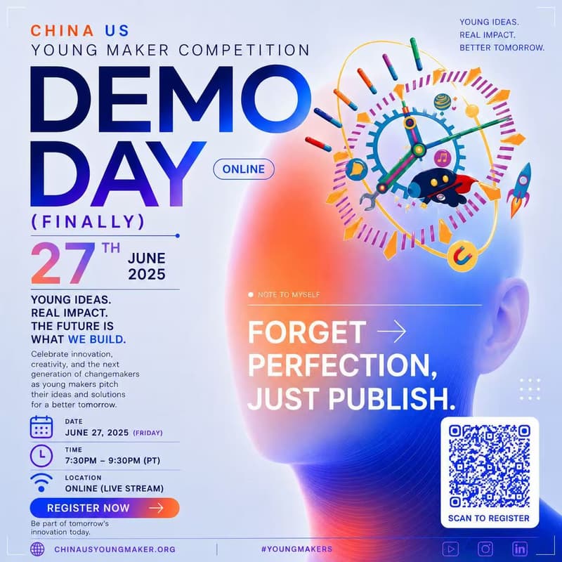Cover Image for China–U.S. Young Maker Online Showcase