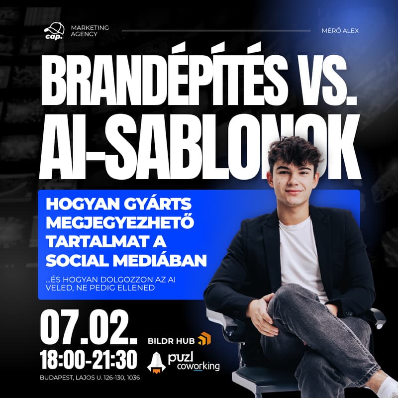 Cover Image for Brandépítés vs. AI-sablonok: Hogyan gyárts megjegyezhető tartalmat a social mediában
