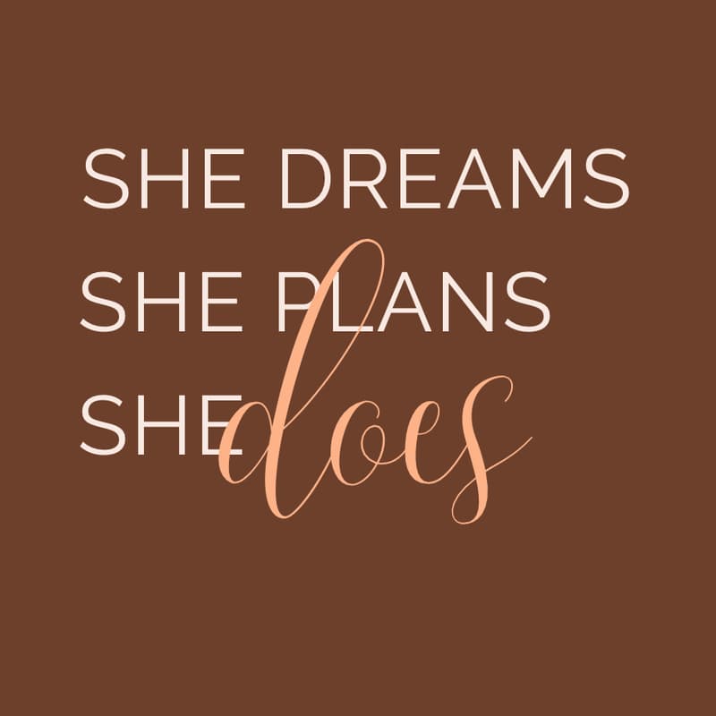 Cover Image for JUNE She Dreams. She Plans. She Does.