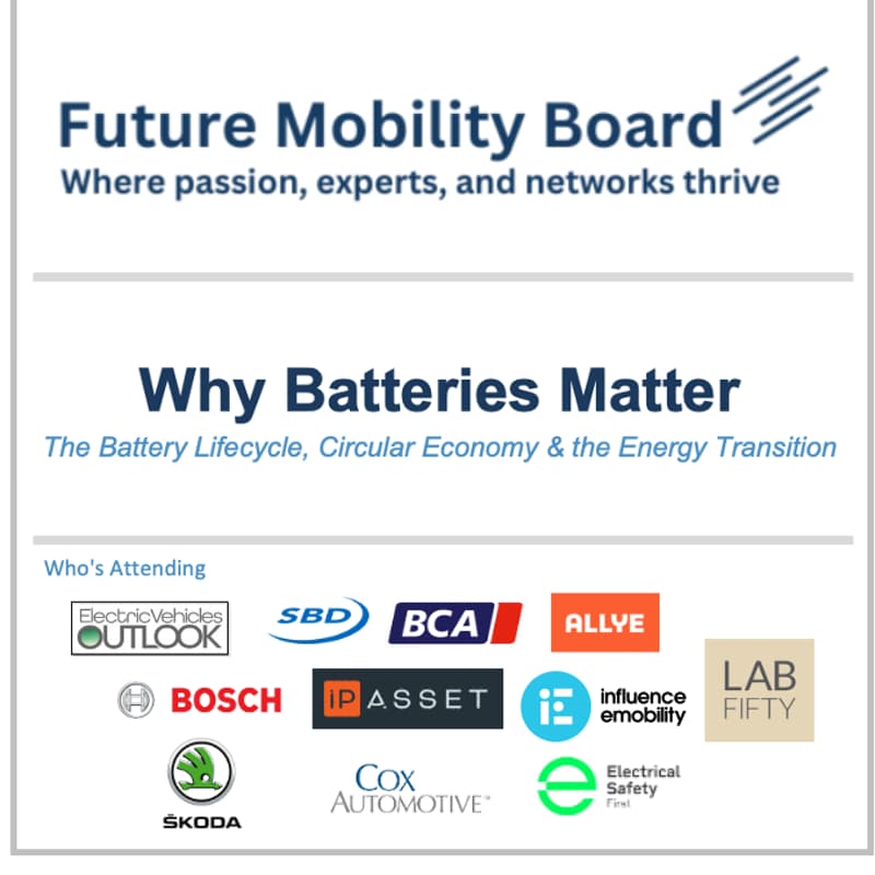 Cover Image for Why Batteries Matter by Future Mobility Board