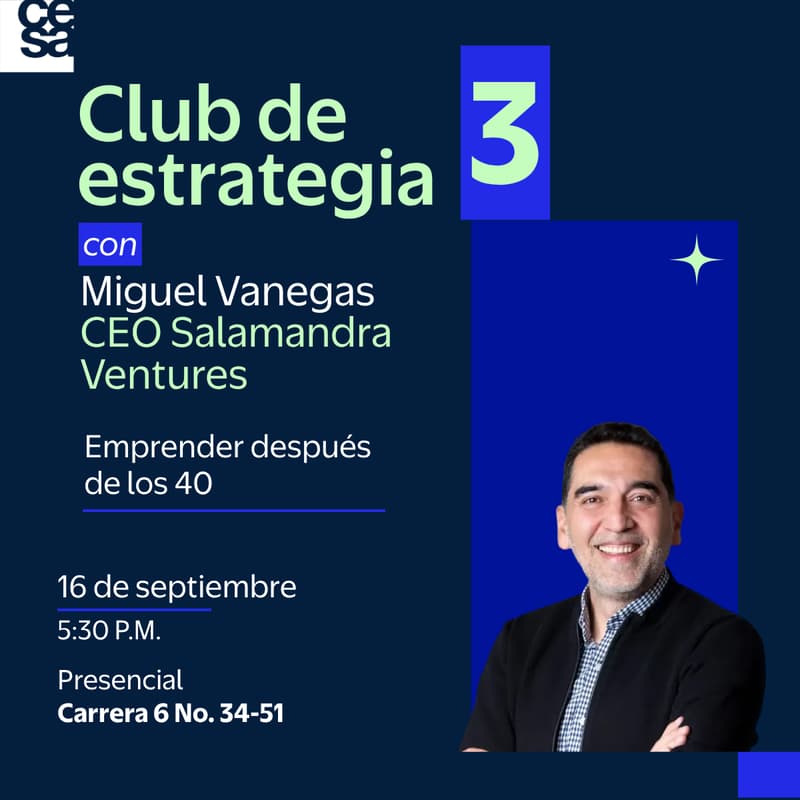 Cover Image for Club de Estrategia III: Miguel Vanegas