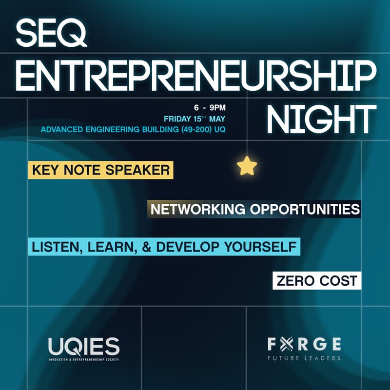 Cover Image for SEQ Entrepreneurship Night