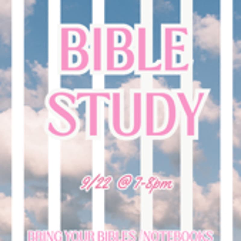 Cover Image for Bible Study