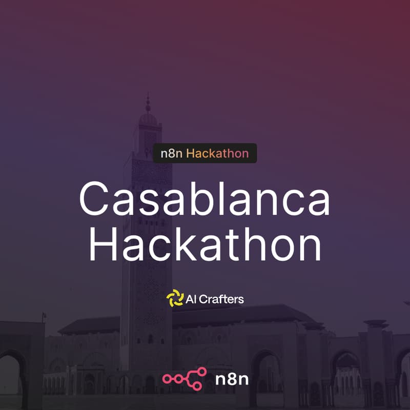 Cover Image for n8n Casablanca Hackathon