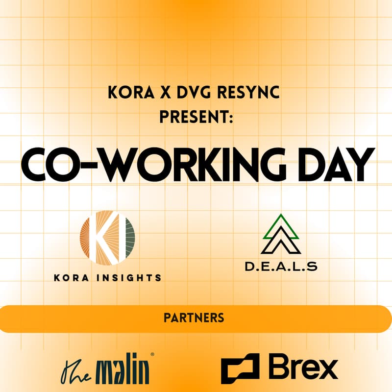 Cover Image for GP-LP Co-Working Day | Kora Insights x Deals Venture Group