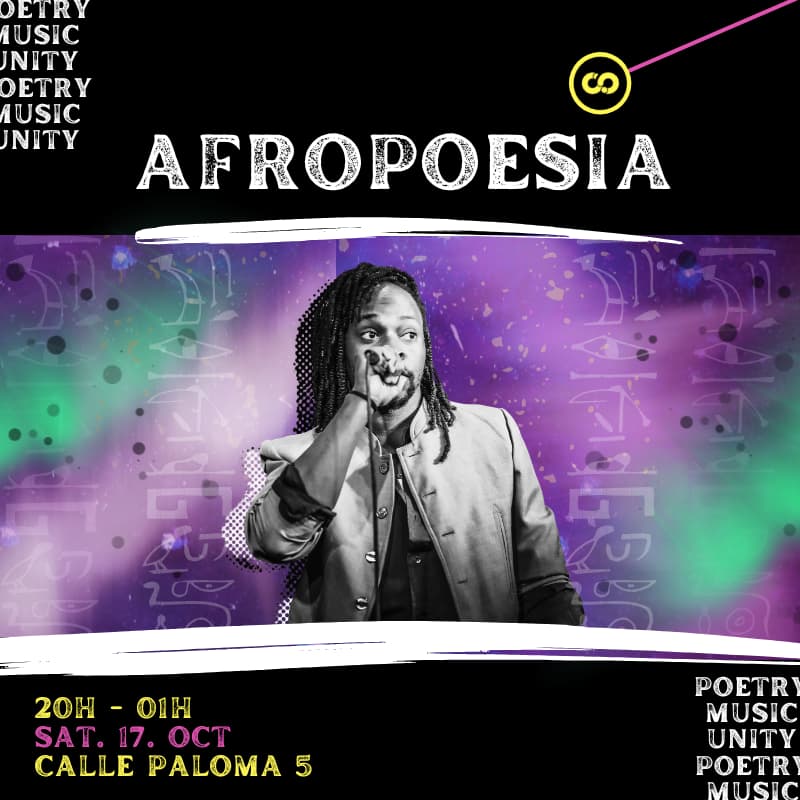 Cover Image for Afropoesia: Live Poetry & Music Night
