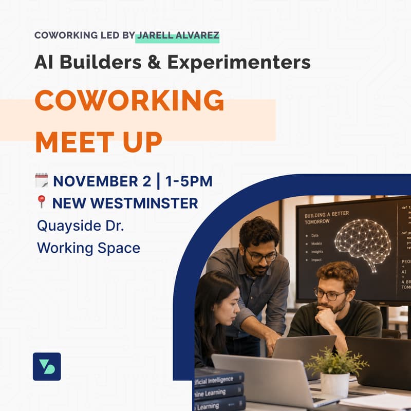 Cover Image for VDC AI Builders / Experimenters Coworking Meetup