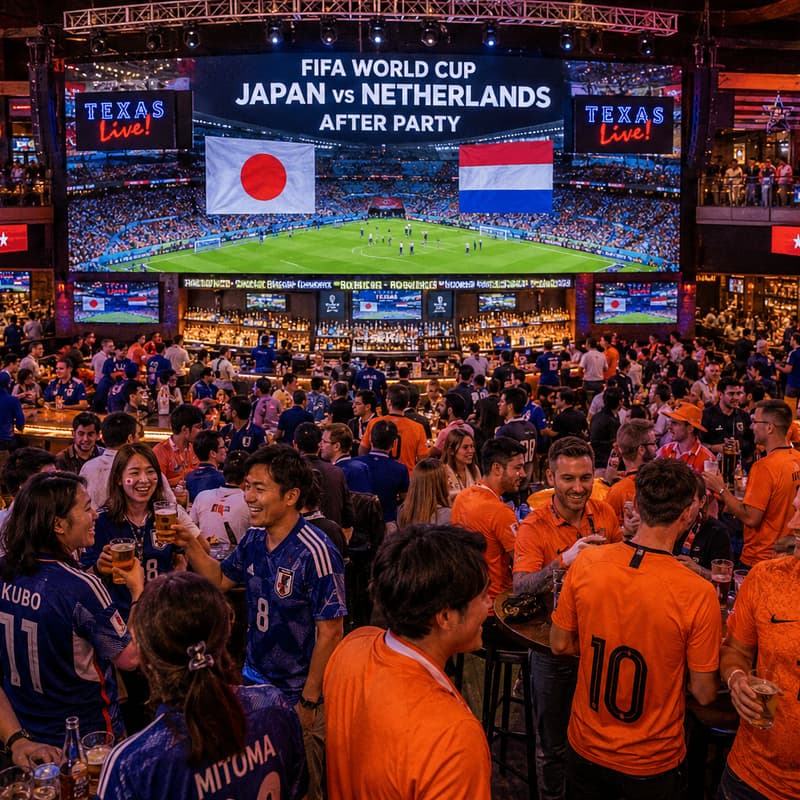 Cover Image for ワールドカップ2026 日本対オランダ戦 アフターパーティー